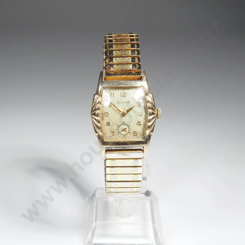 Vintage Bulova Gents Wrist Watch Image 1++