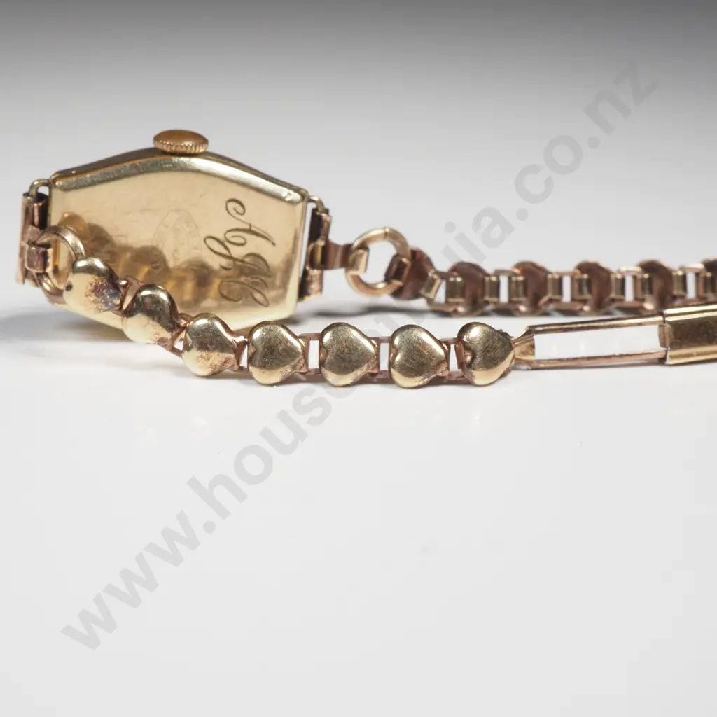 Antique Rolled Gold Ladies Wristwatch Image 1++