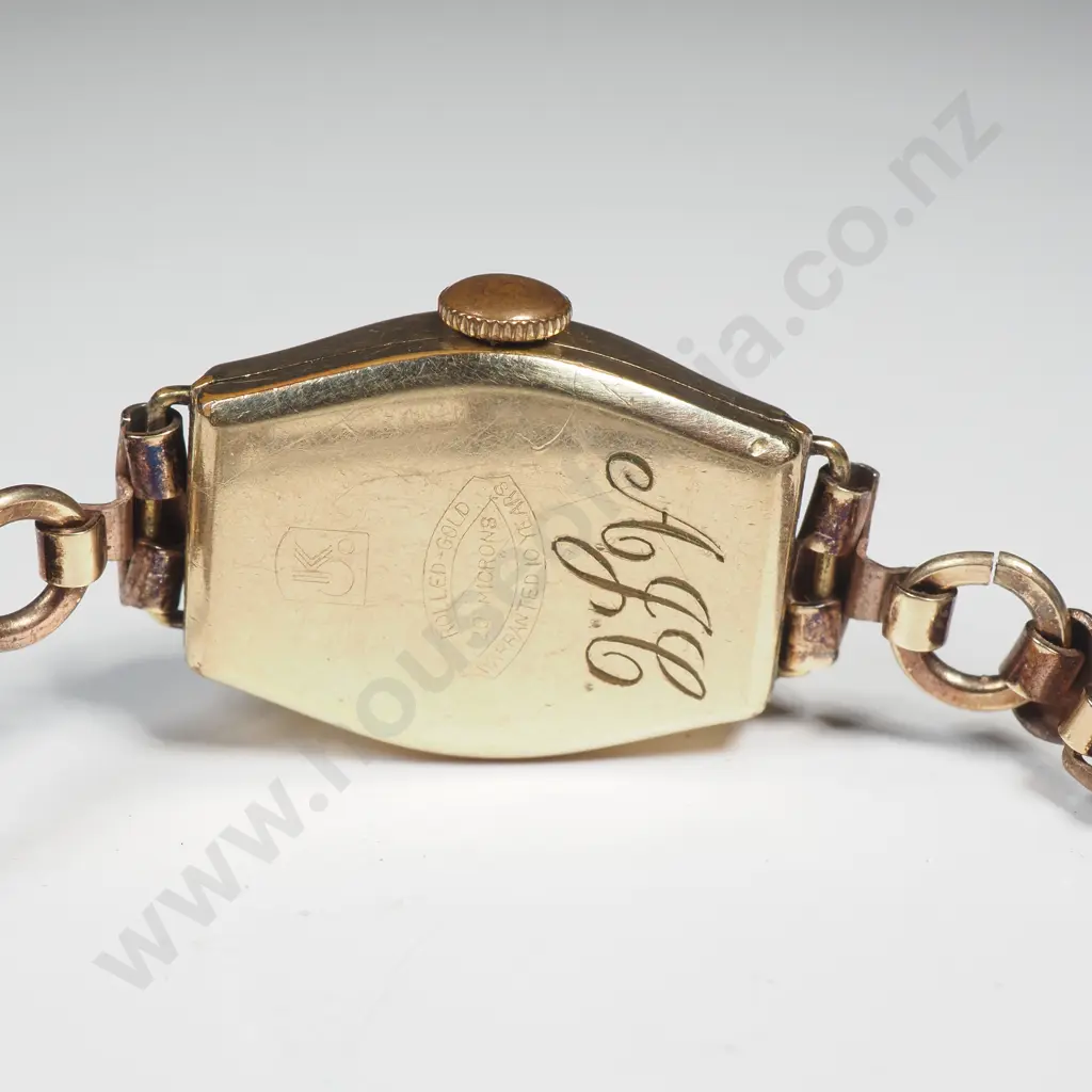 Antique Rolled Gold Ladies Wristwatch Image 1++