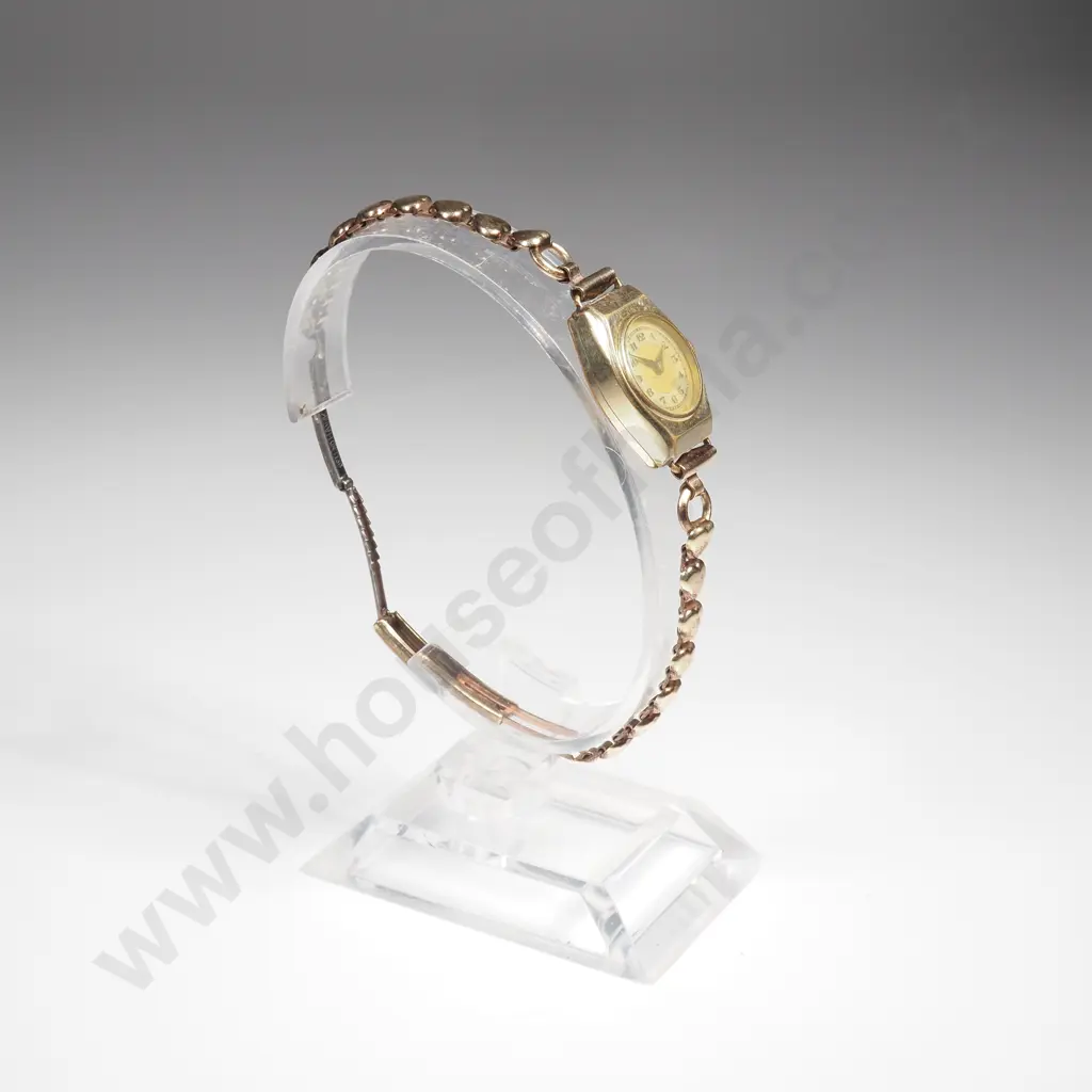 Antique Rolled Gold Ladies Wristwatch Image 1++