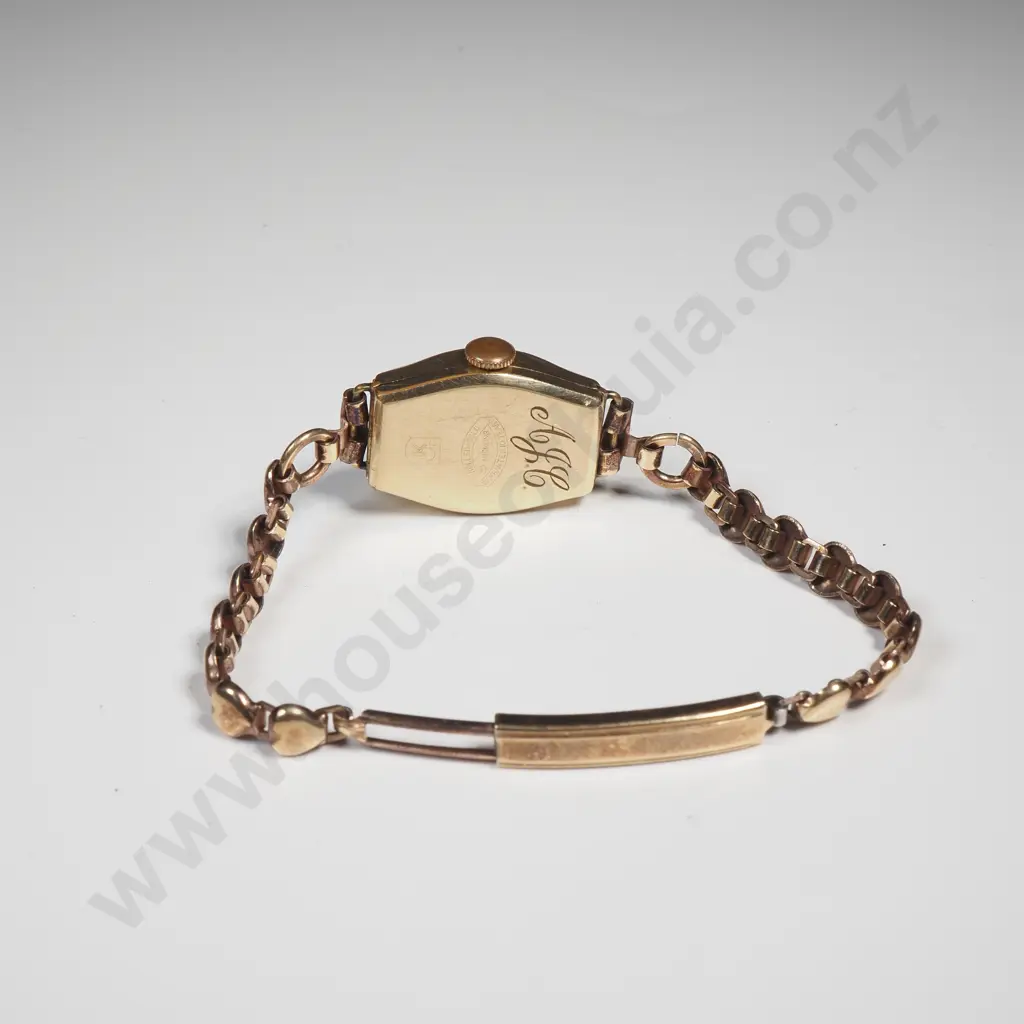 Antique Rolled Gold Ladies Wristwatch Image 1++