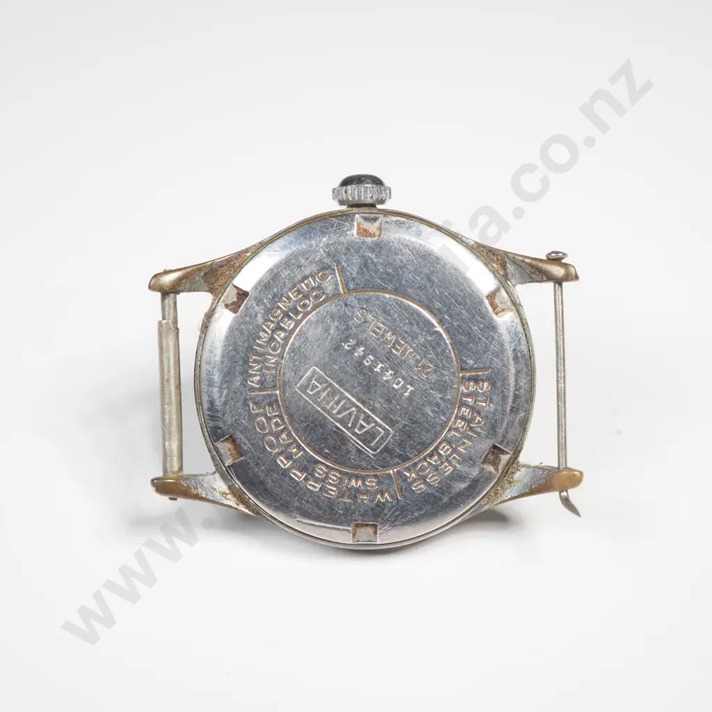 Vintage Lavina Gents Wrist Watch Head AF Image 1++