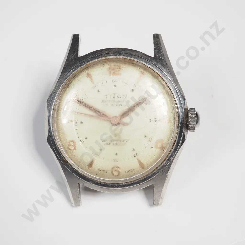 Vintage Titan Automatic Gents Wrist Watch Head AF Image 1++