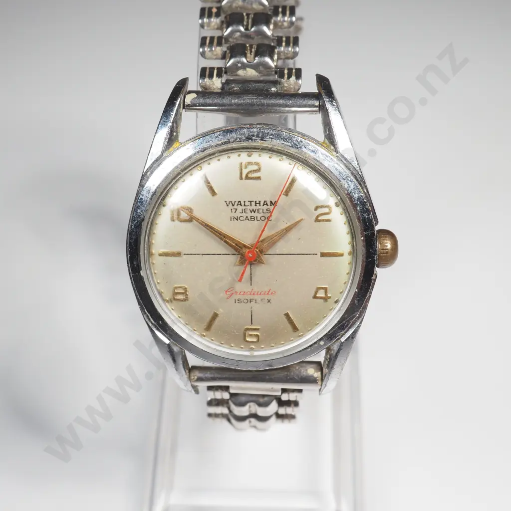 Vintage Waltham Graduate Automatic Gents Wrist Watch Image 1++