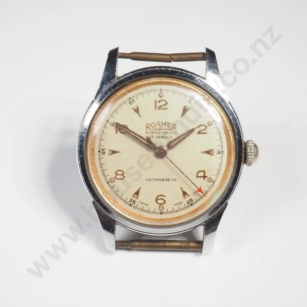 Vintage Roamer Gents Wrist Watch Head AF Image 1++