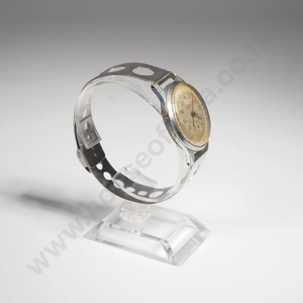 Vintage Pierpont Tripple Date Full Calendar Gents Wristwatch A/F Image 1++