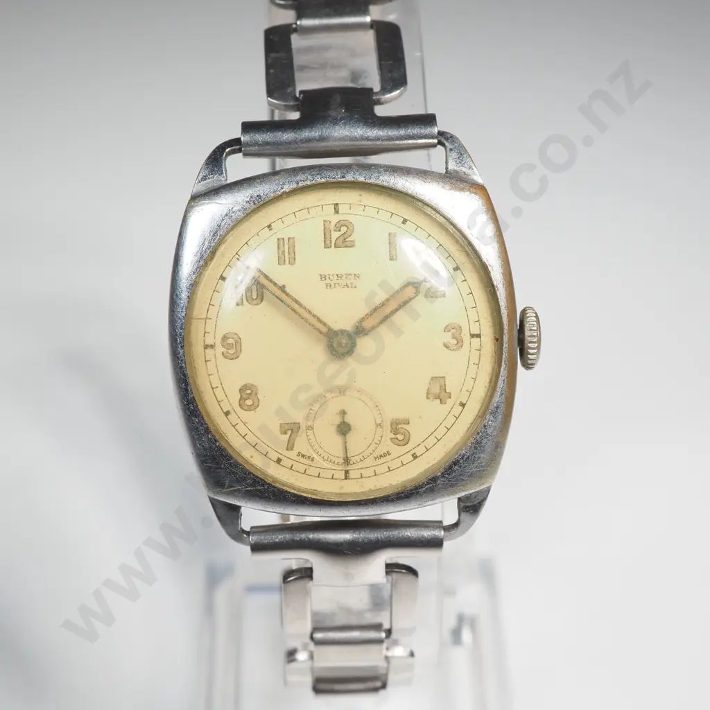 Vintage Buren Rival Automatic Ladies Wrist Watch Image 1++