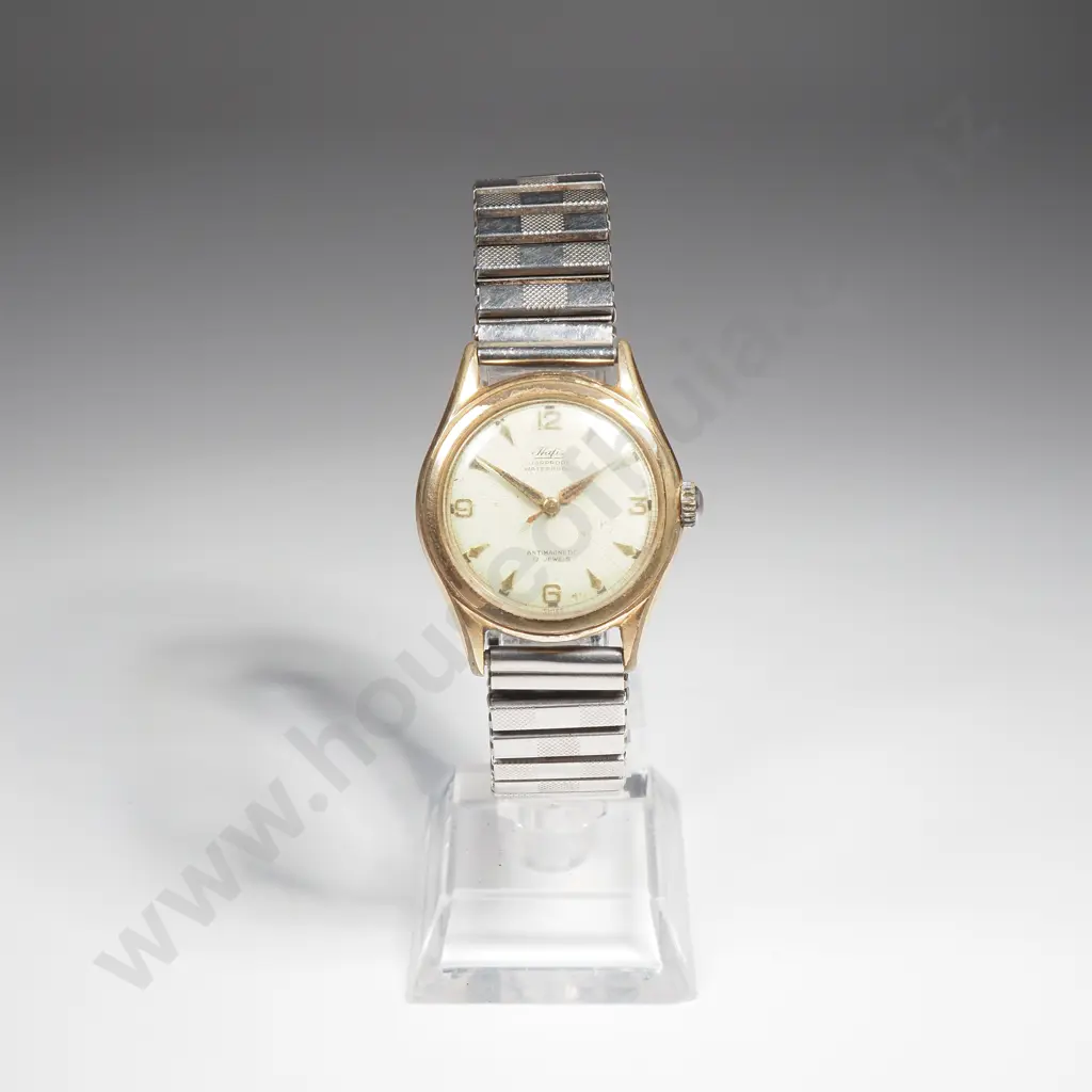 Vintage Hafis Rolled Gold Gents Wristwatch Image 1++