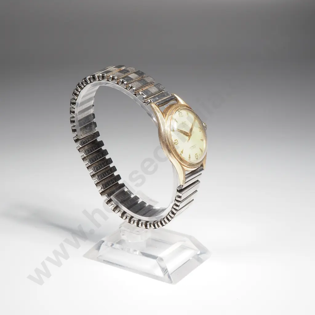 Vintage Hafis Rolled Gold Gents Wristwatch Image 1++