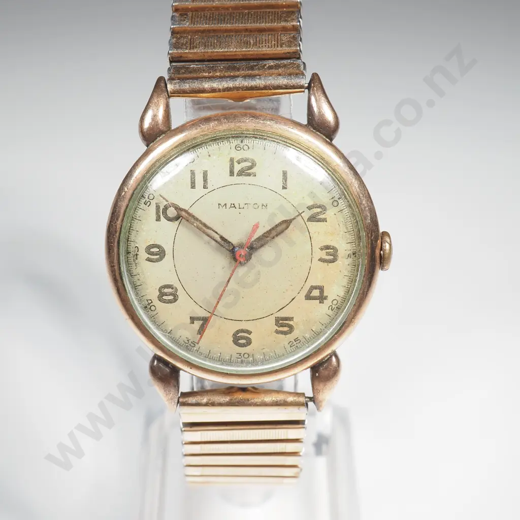 Vintage Malton Automatic Gents Wrist Watch Image 1++