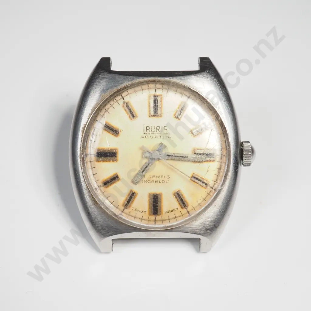 Vintage Lauris Gents Wrist Watch Face AF Image 1++