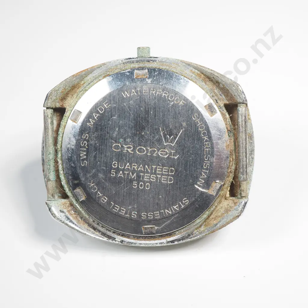 Vintage Cronel Gents Wrist Watch Head AF Image 1++
