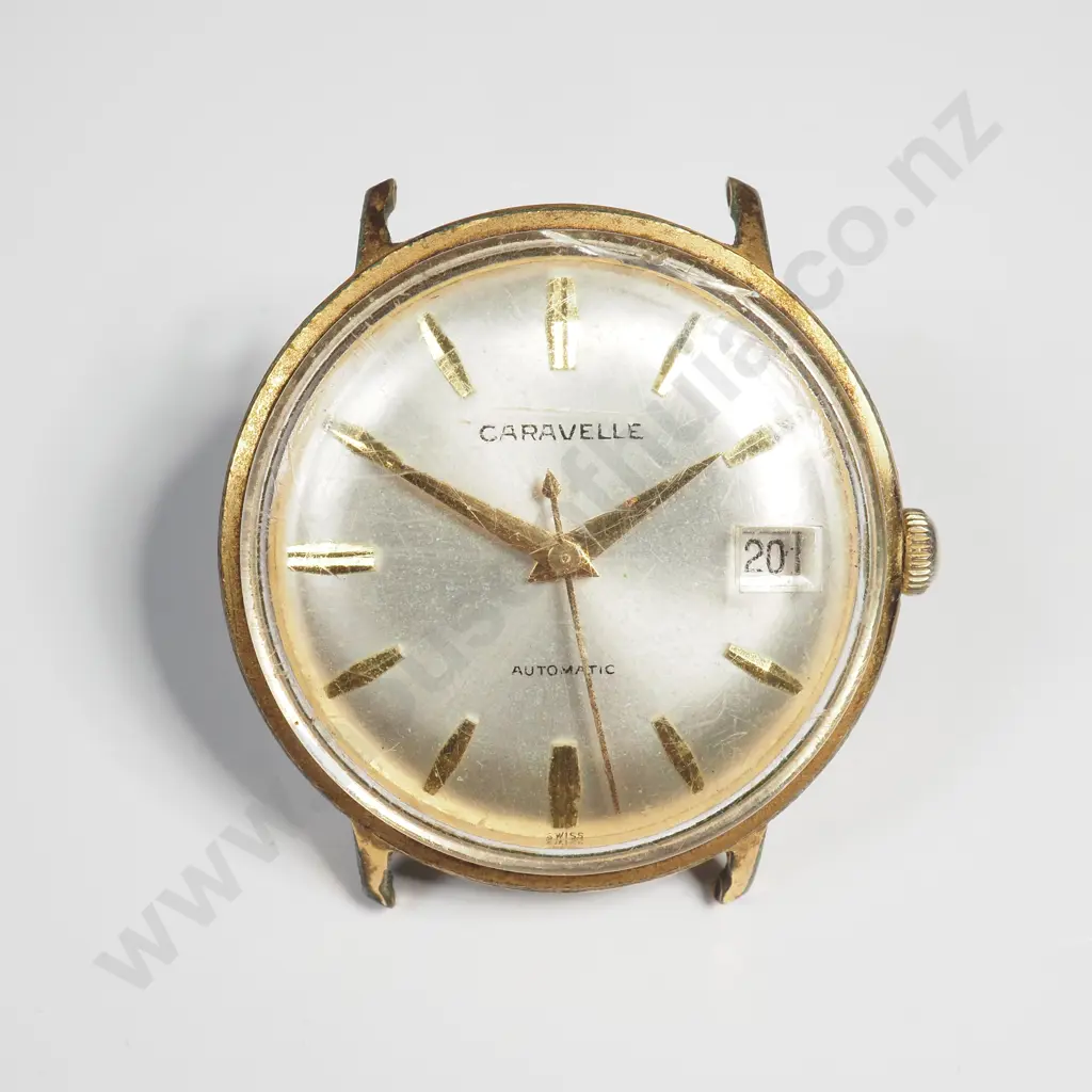 Vintage Caravelle Gents Wrist Watch Head AF Image 1++