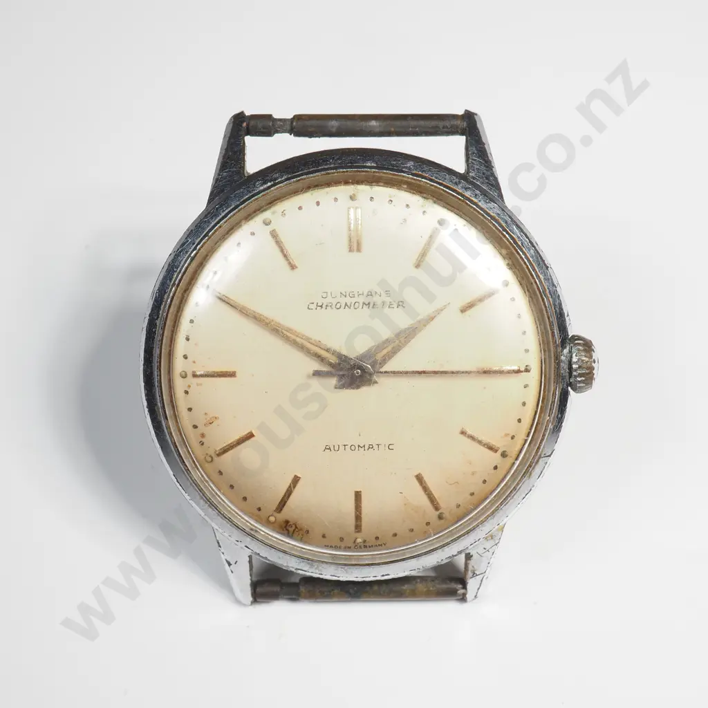 Vintage Junghans Automatic Chronometer Gents Wristwatch Head Image 1++