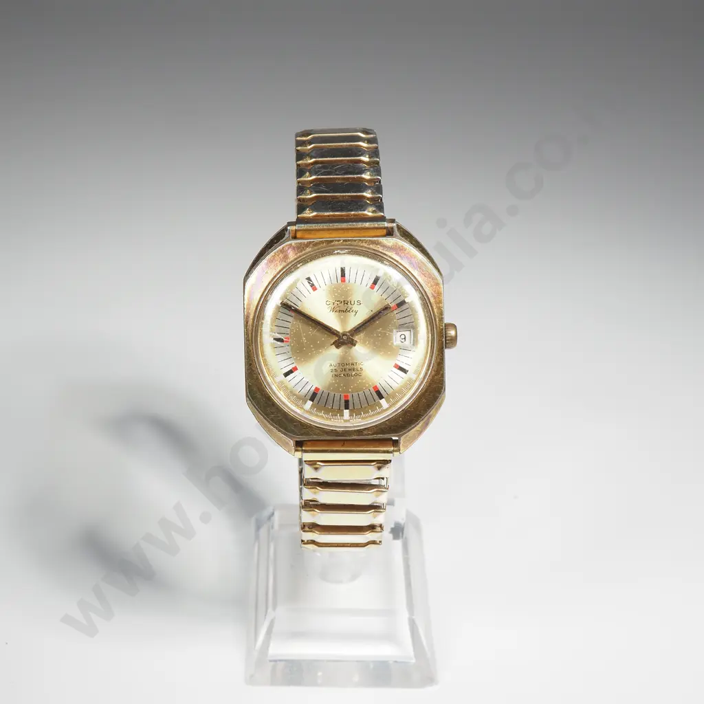 Vintage Cyprus Wembley Automatic Gents Wristwatch Image 1++