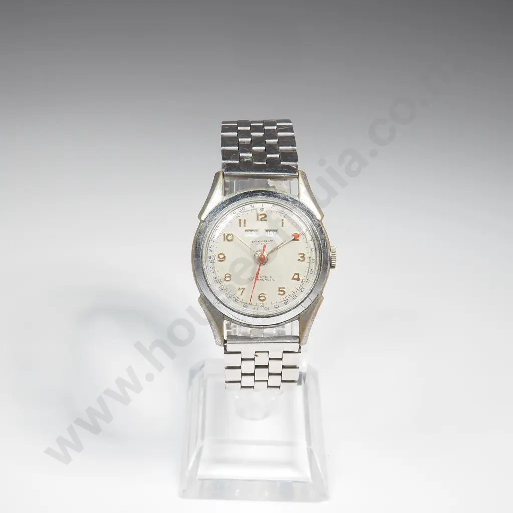 Vintage Saunders Ltd Gents Wristwatch Image 1++