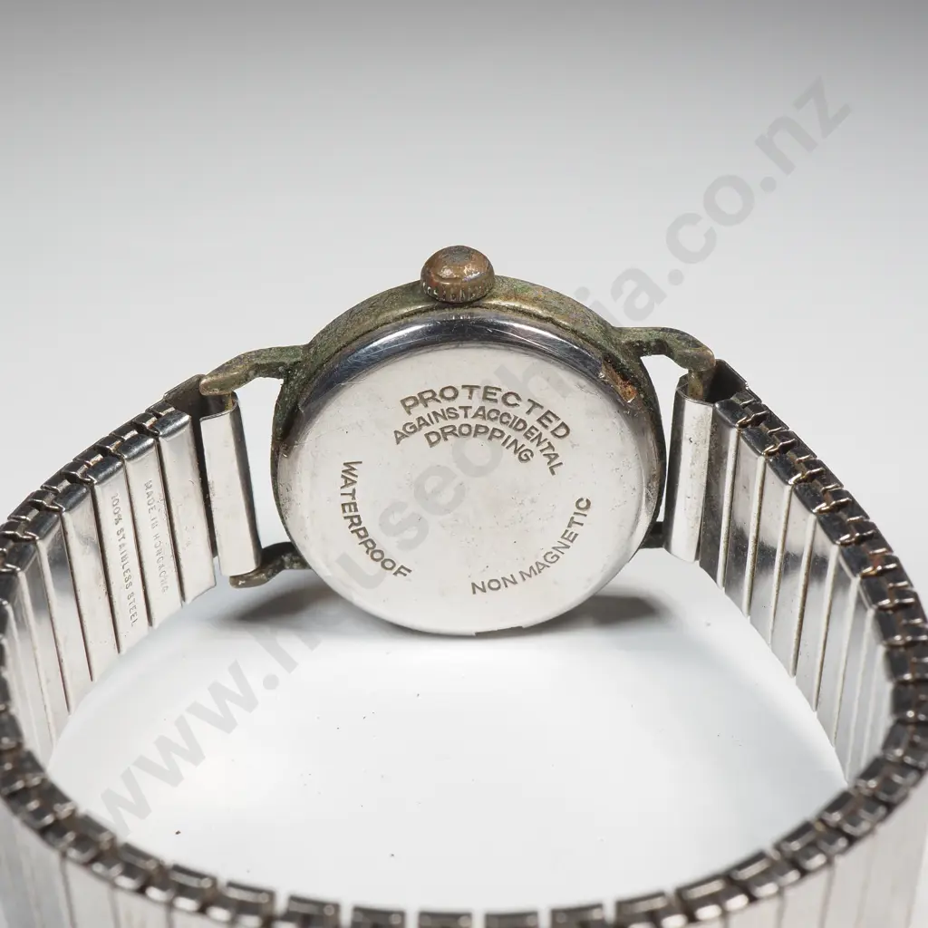 Antique Wristwatch on Flex Strap Image 1++