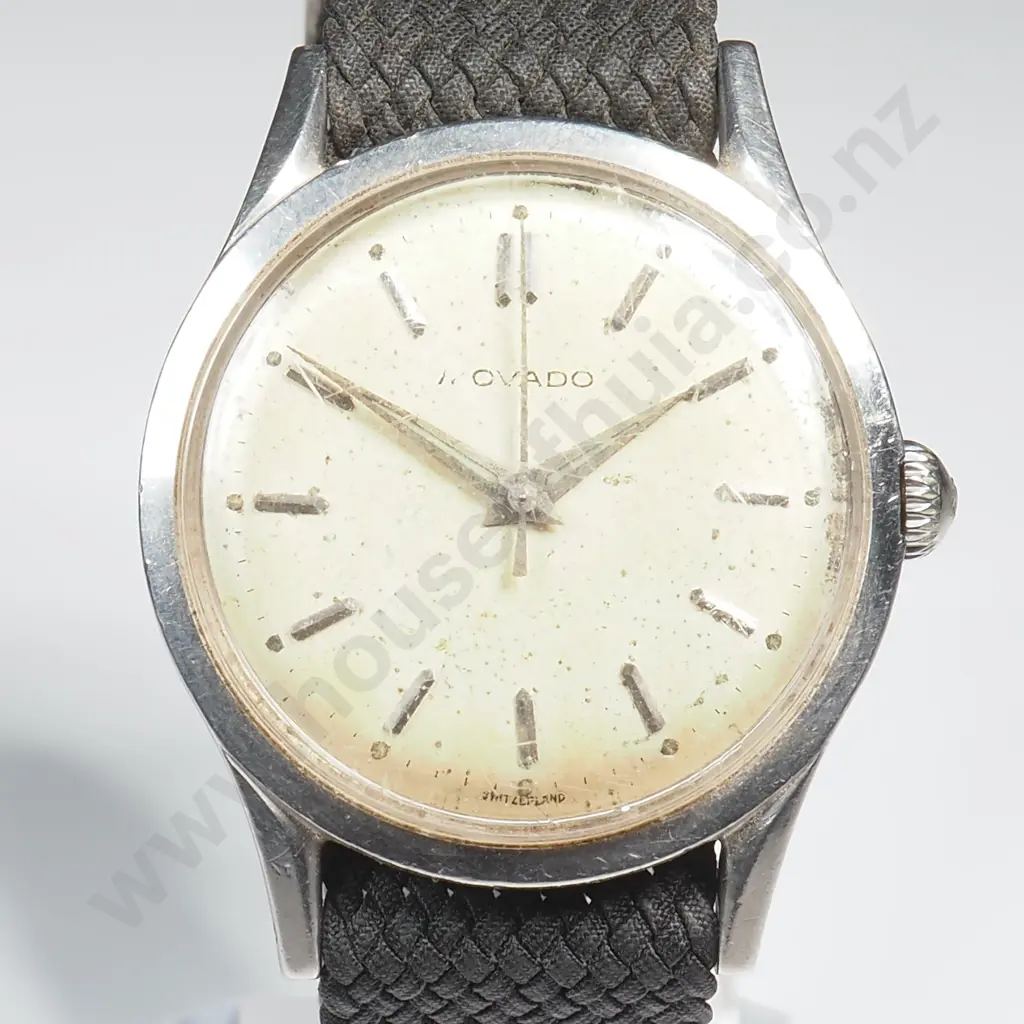 Vintage Gents Movado Wristwatch Image 1++