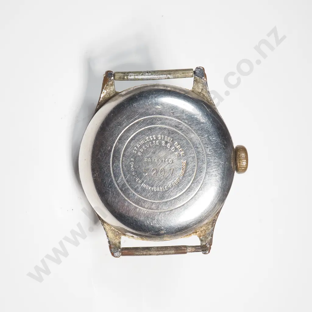 Vintage Pierce Gents Wrist Watch Head AF Image 1++