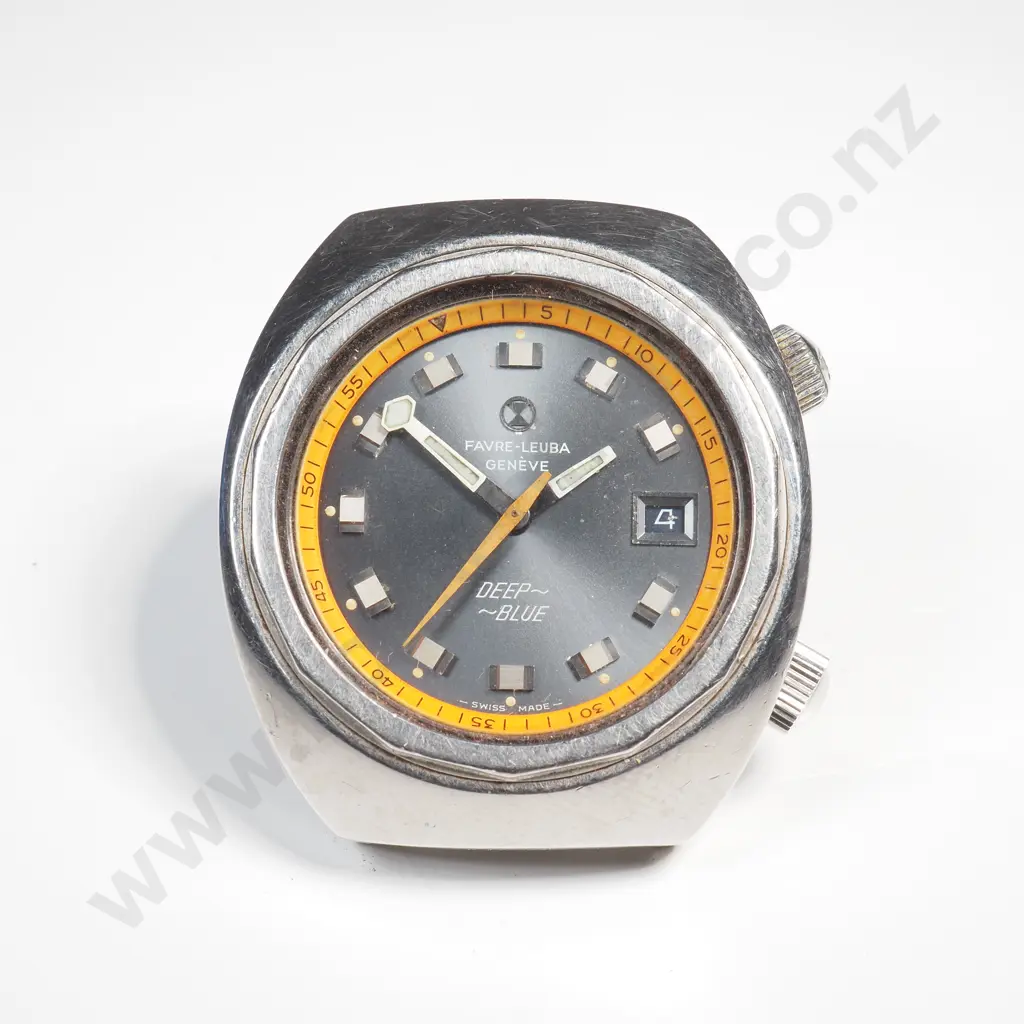 Swiss Favra Leuba Wristwatch in Working Order, No Strap, w Guarantee Image 1++