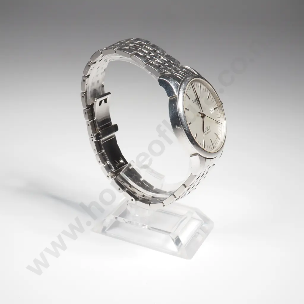 Tissot Le Locle Automatic Men's Wristwatch in Stainless Steel w a Silver Dial Image 1++