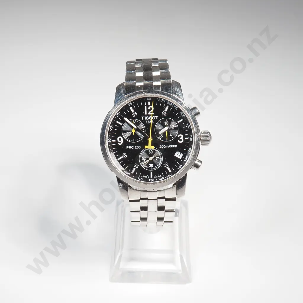 Tissot Gents PRC 200 Chronograph Quartz Wristwatch Image 1++