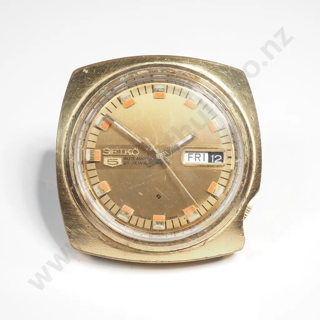 Vintage Seiko Automatic Gents Wrist Watch Head Image 1++