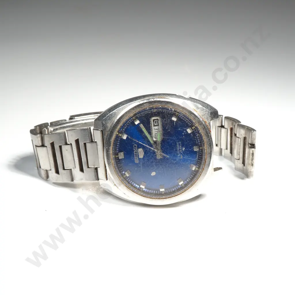 Vintage Seiko 5 Automatic Gents Wrist Watch AF Image 1++