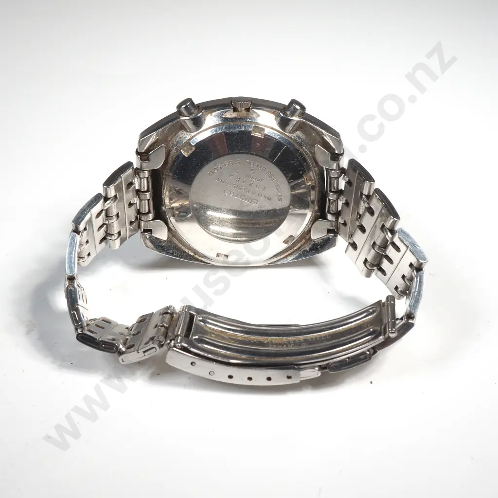 Vintage Seiko Cronograph Automatic Gents Wrist Watch Image 1++