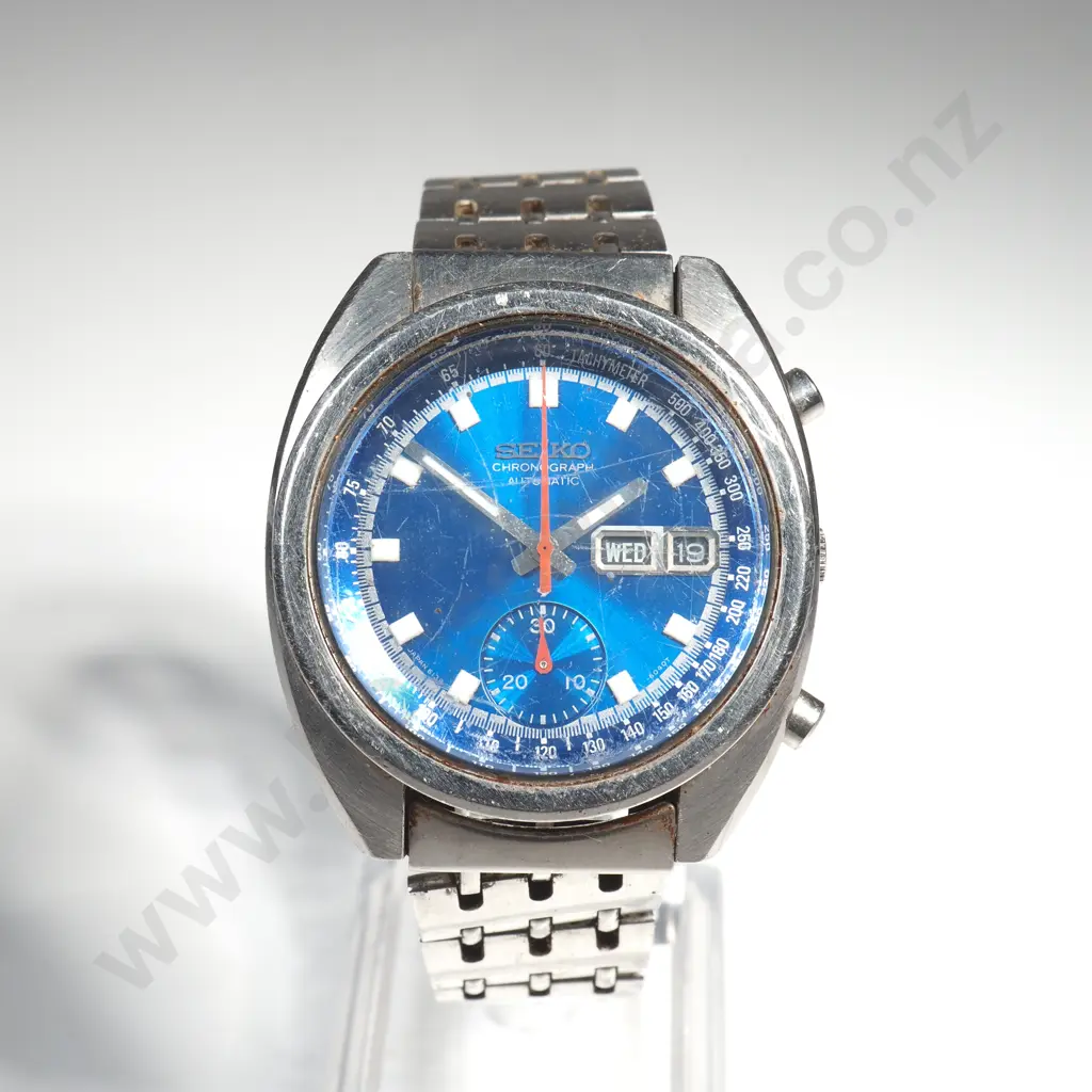 Vintage Seiko Cronograph Automatic Gents Wrist Watch Image 1++
