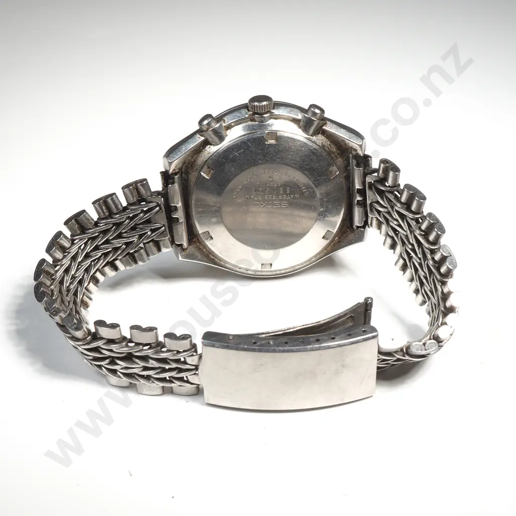 Vintage Seiko 5 Sports Speed-Timer Chronograph Image 1++