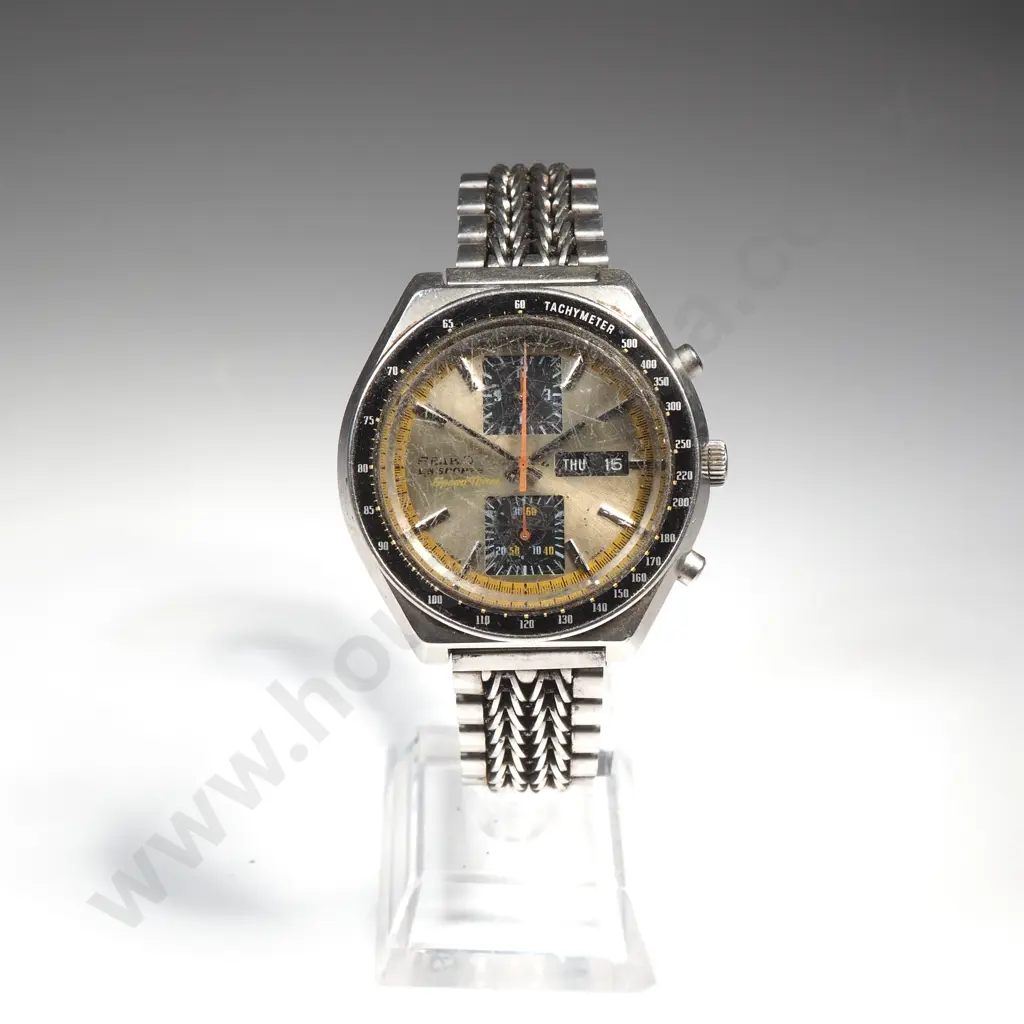 Vintage Seiko 5 Sports Speed-Timer Chronograph Image 1++