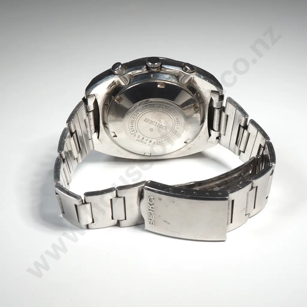Vintage Seiko Chronograph Gents Wrist Watch Image 1++
