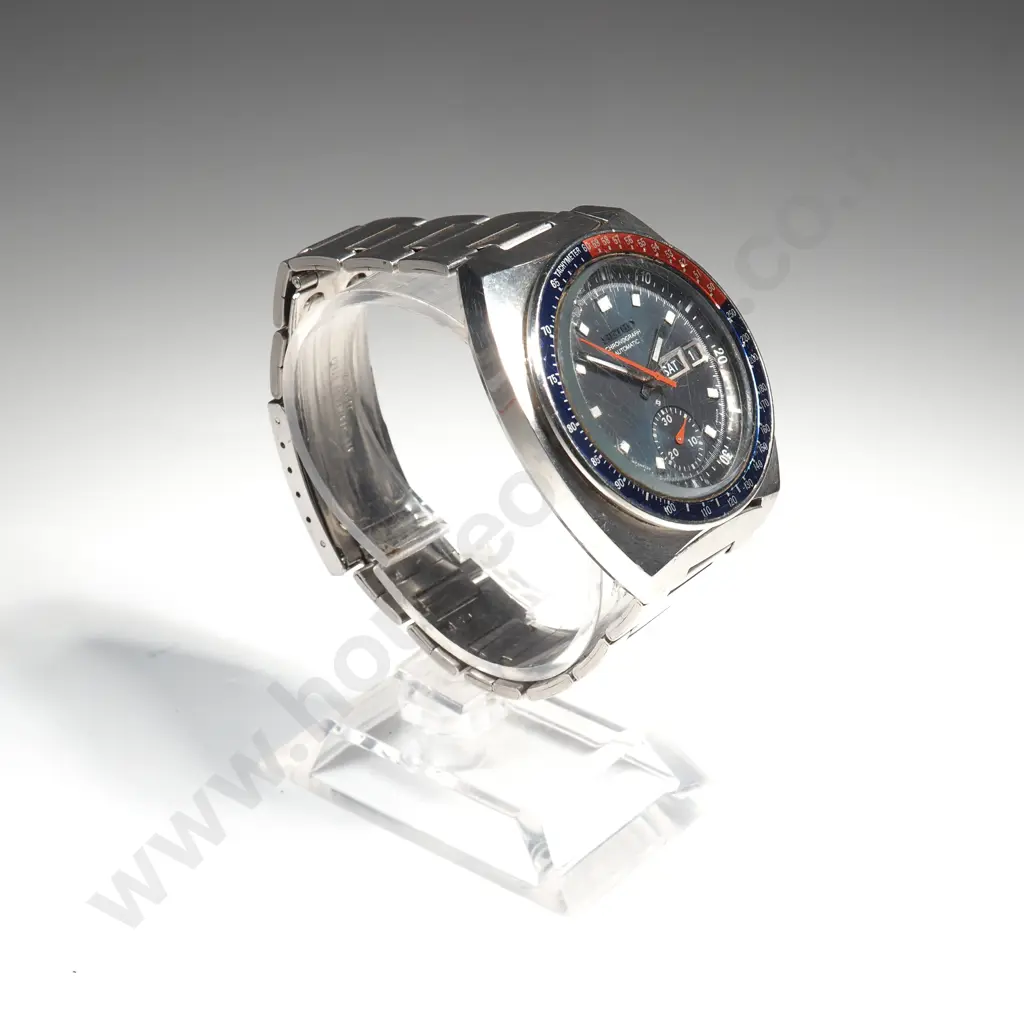 Vintage Seiko Automatic Chronograph Wristwatch Image 1++