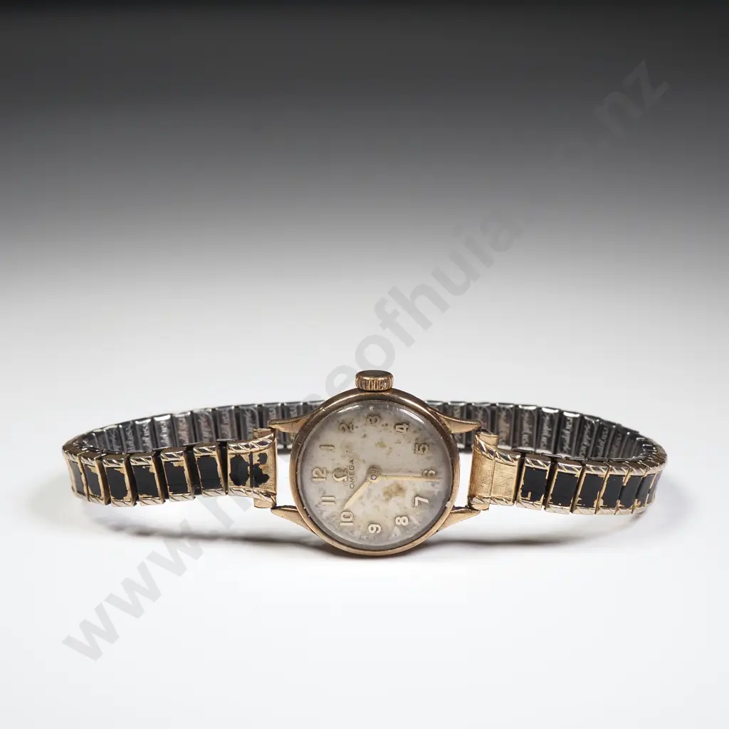 Vintage Gold Capped Ladies Omega Wristwatch Image 1++