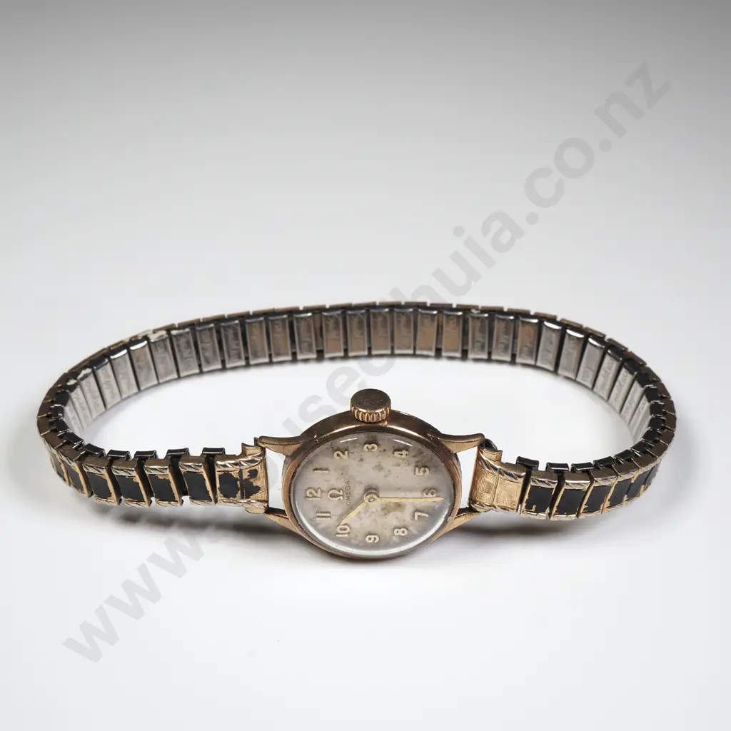 Vintage Gold Capped Ladies Omega Wristwatch Image 1++