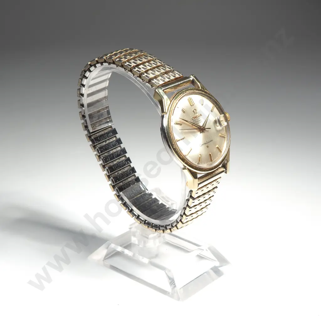 Rolled Gold Omega Constellation Chronometre Wristwatch Image 1++