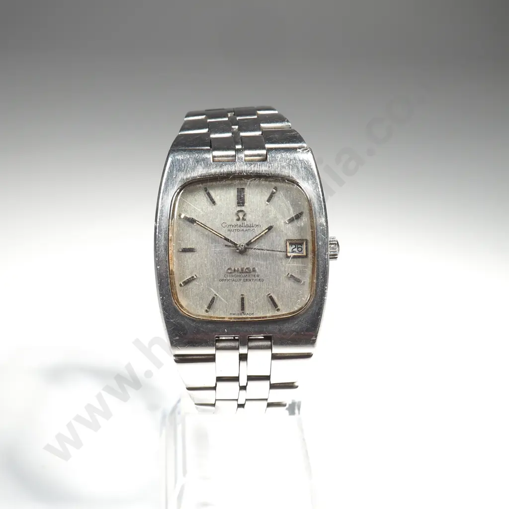 Vintage Omega Constellation TV Dial Wristwatch Image 1++