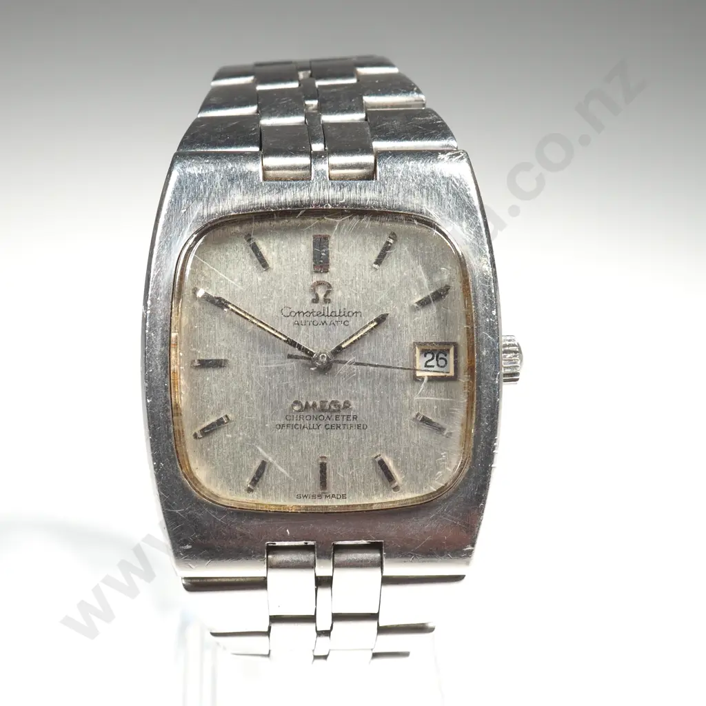 Vintage Omega Constellation TV Dial Wristwatch Image 1++