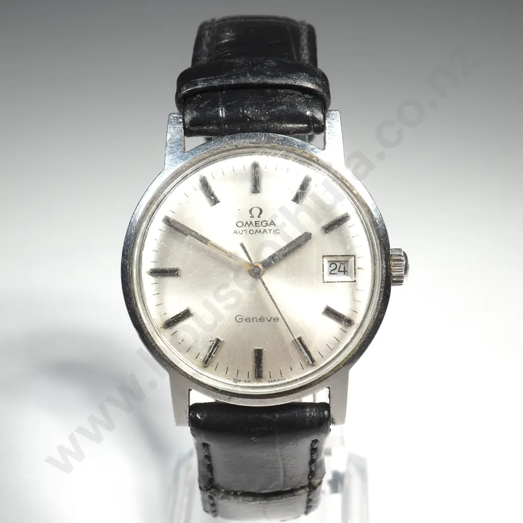 Vintage Gents Omega Automatic Geneve Wristwatch Image 1++