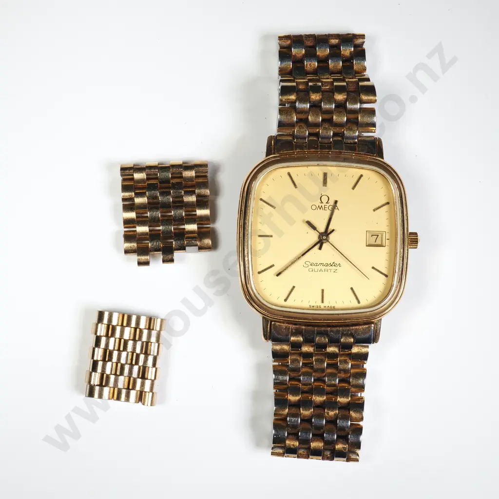 Vintage Omega Seamster Quartz Wristwatch Image 1++
