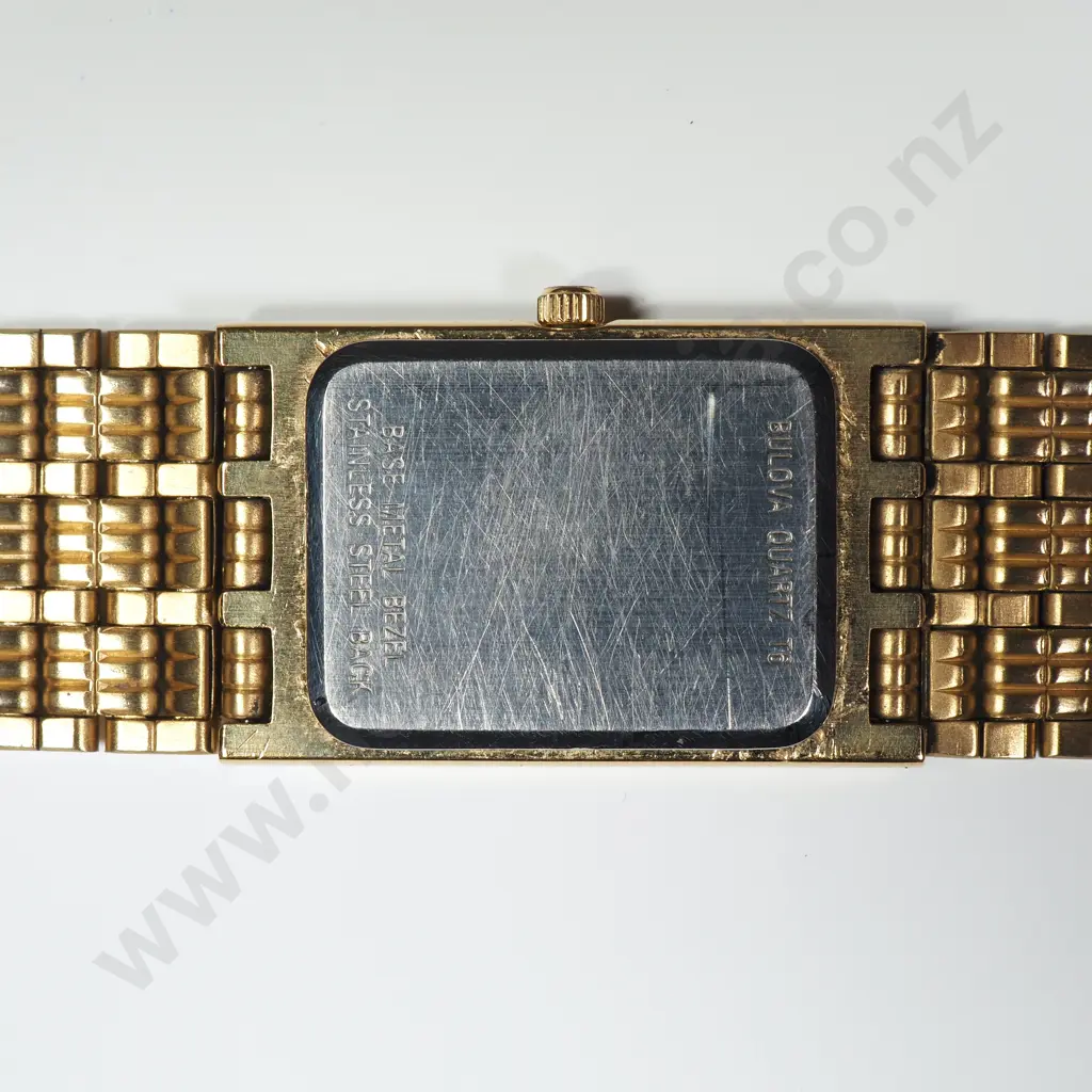 Vintage Bulova Quartz Gents G/P Wristwatch Image 1++