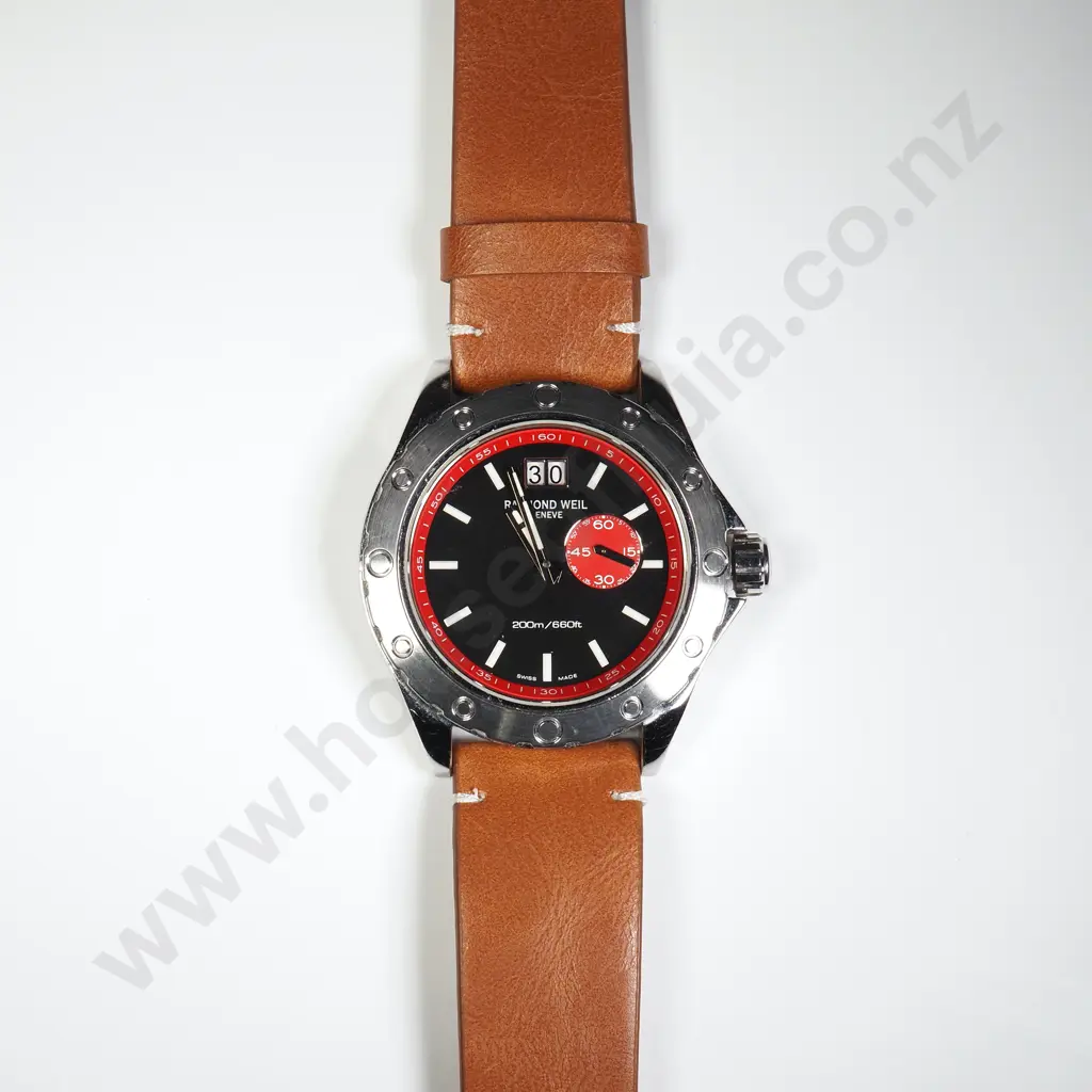 Raymond Weil Gents Wristwatch w Two Bracelets Image 1++