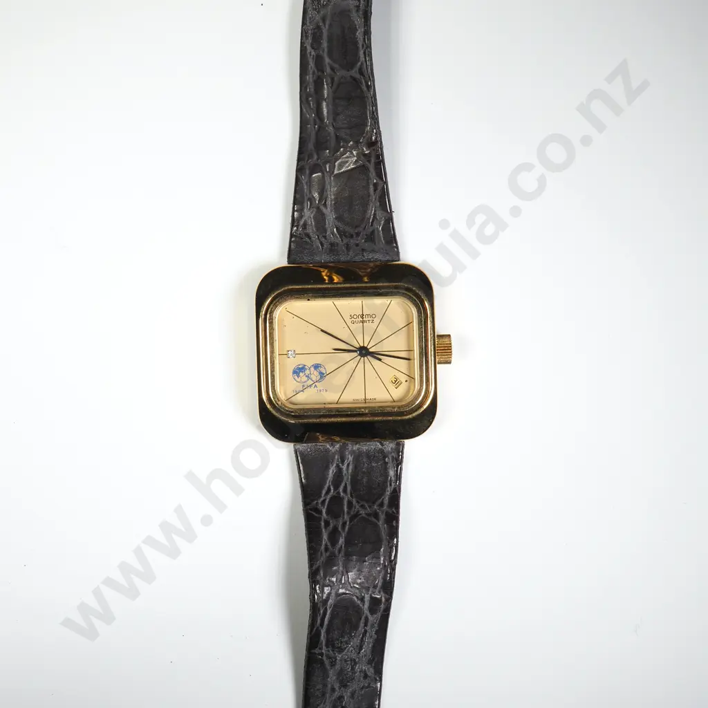 1979 Soremo Fifa World Cup Quartz Wristwatch Image 1++