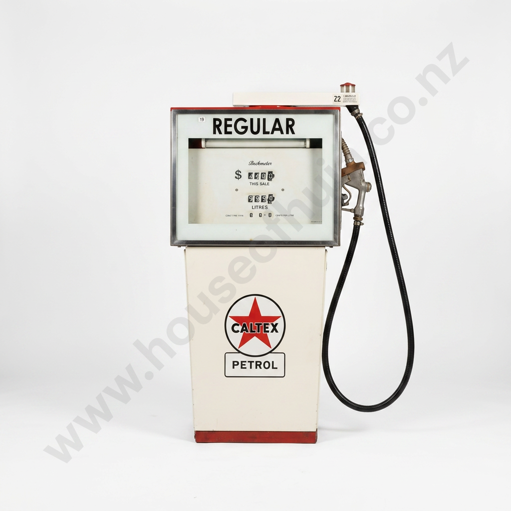 Caltex Vintage Fuel Pump Image 1++