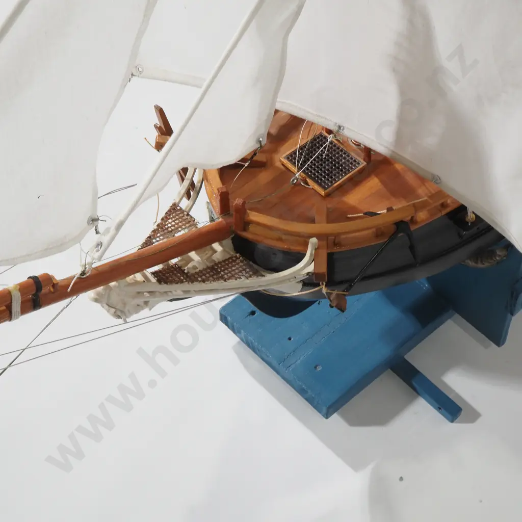 A Detailed Model of the Clipper Ship 'Seawitch' w Complex System of Masts & Rigging, Built by Paul Cousins, Christchurch Image 1++