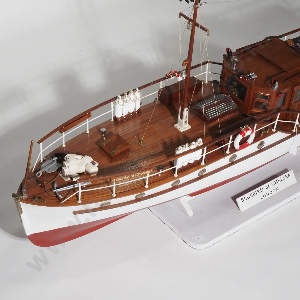 'Bluebird of Chelsea,  London' Motor Yacht, Originally Built for Malcolm Campbell in 1931 Image 1++