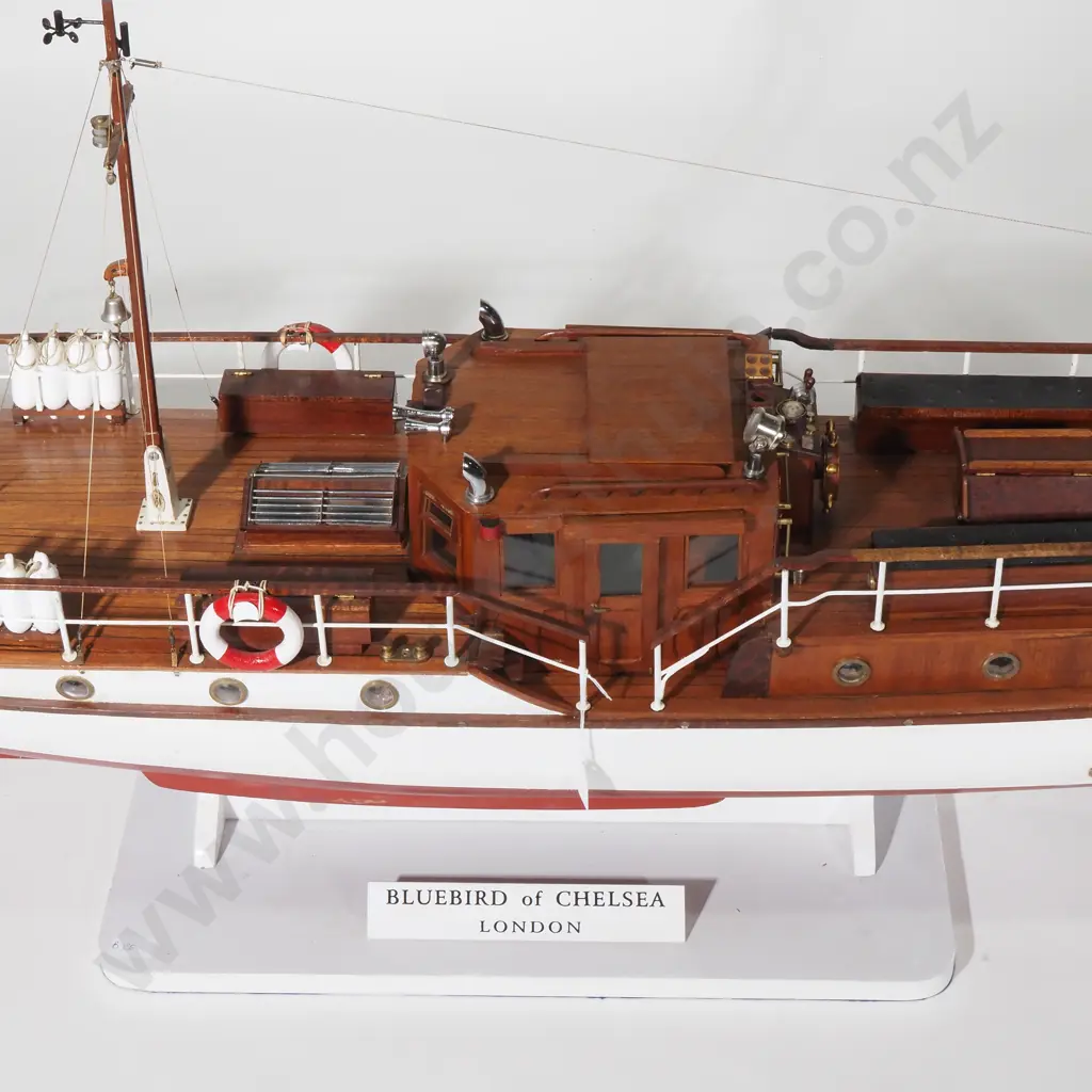 'Bluebird of Chelsea,  London' Motor Yacht, Originally Built for Malcolm Campbell in 1931 Image 1++