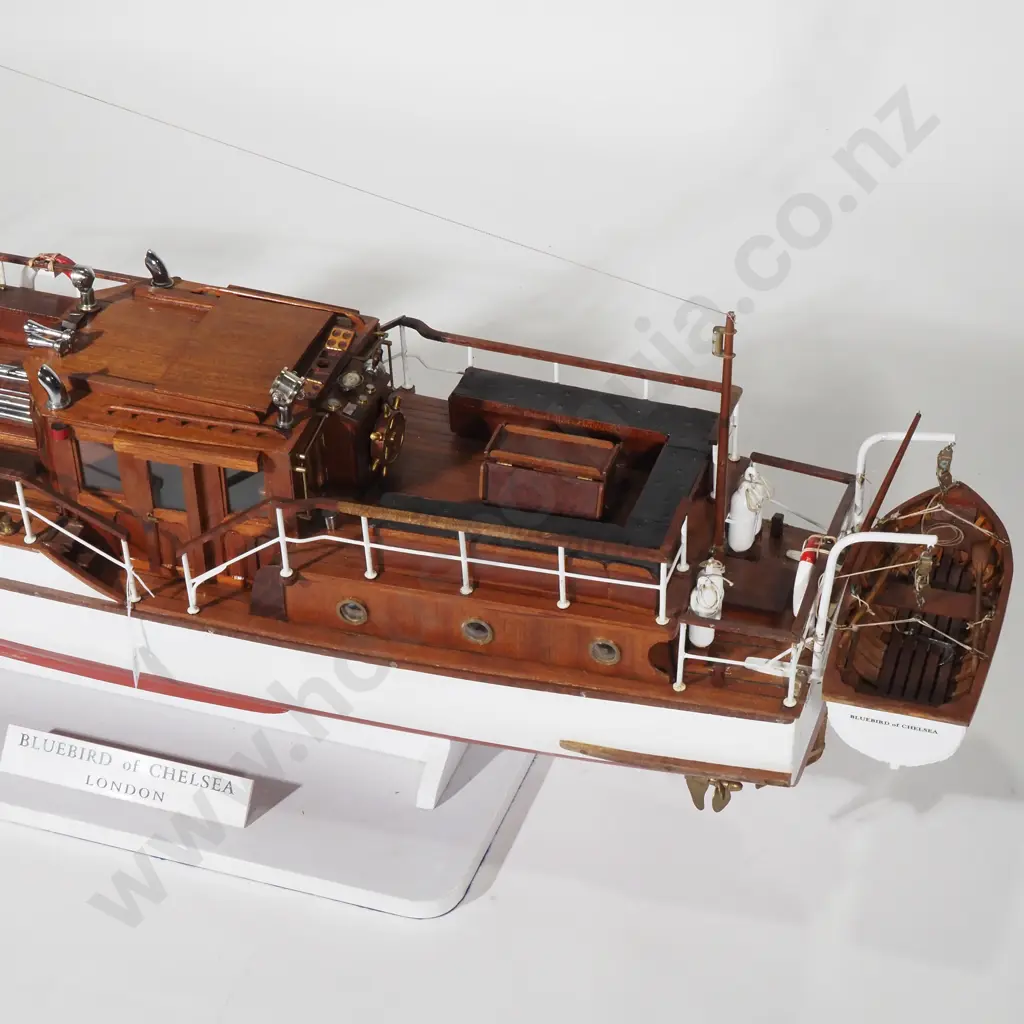 'Bluebird of Chelsea,  London' Motor Yacht, Originally Built for Malcolm Campbell in 1931 Image 1++