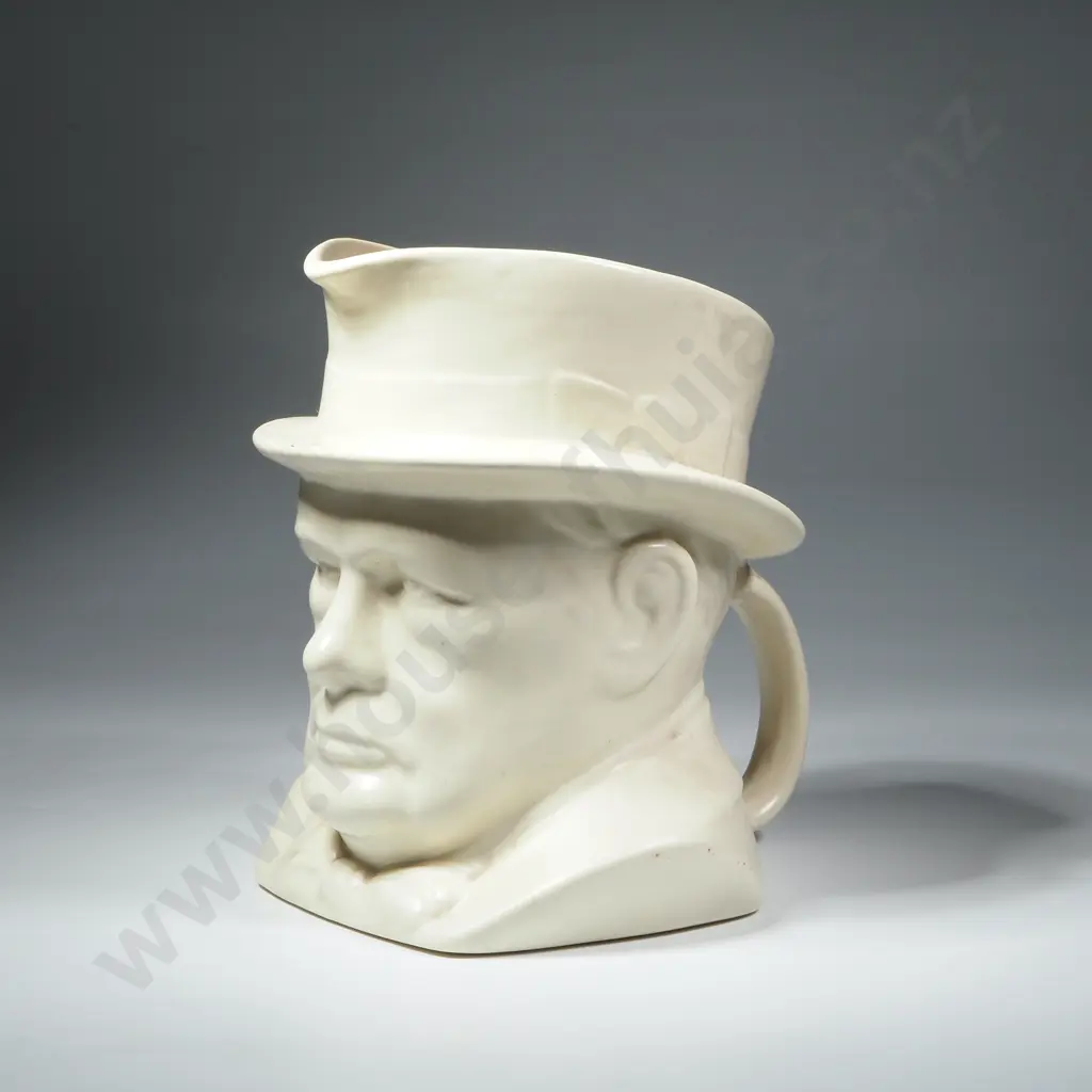1941 J & G Meakin 'Winston Churchill'  Toby Jug by Frank A Potts England Image 1++